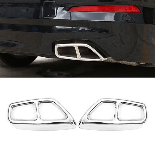 for BMW 5 Series G30 G31 2018-2022 Exhaust Muffler Pipe Tip Tailpipe Cover Trim
