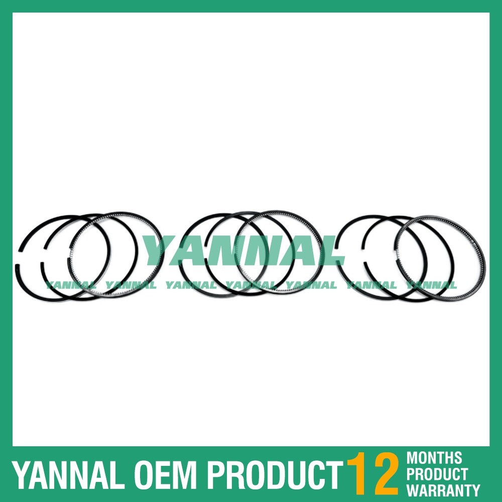 3TNC80 and 3TNC80L piston ring kits are suitable for engines F200, F220, B32-2, B25, and B27 tractors.