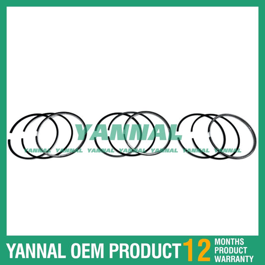 3TNC80 and 3TNC80L piston ring kits are suitable for engines F200, F220, B32-2, B25, and B27 tractors.