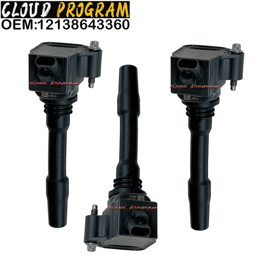 3pcs12138643360 ignition coil for 230i 330i 340i 430i 440i 530i 740i X1 i8 v