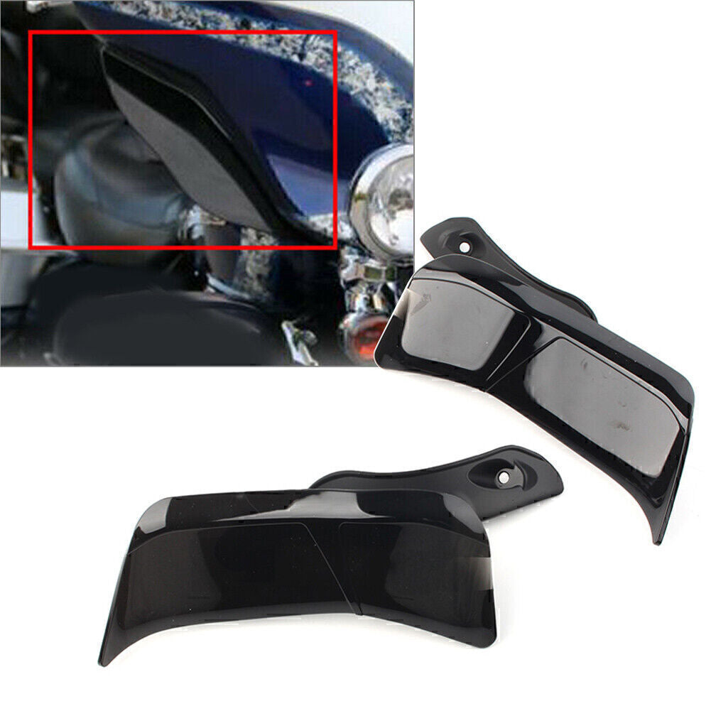 Adjustable Windshield Air Deflector Fit for Harley Touring Road Glide 15-2020 Black Q