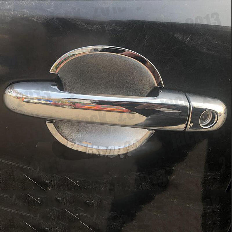 for Kia Forte 2009-2016 8PCS Chrome ABS Car Side Door Handle Cover Trim