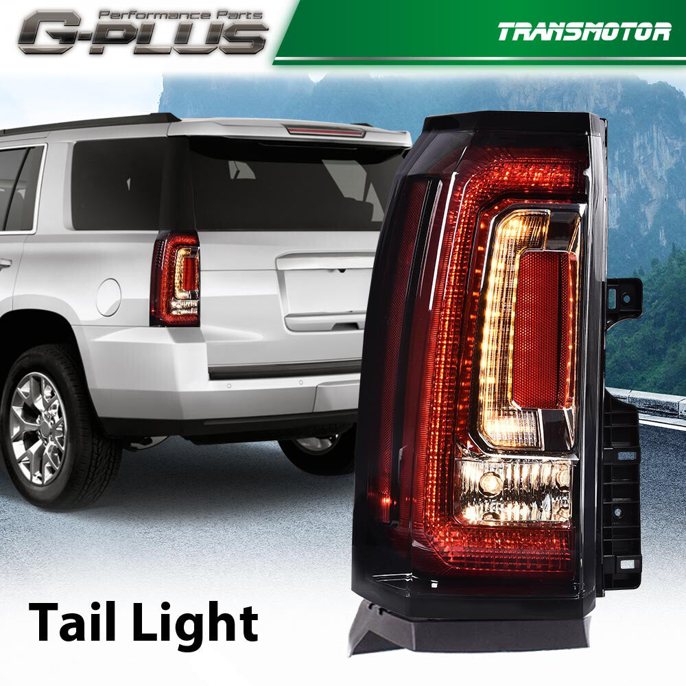 The left driver side of LED taillight brake light is suitable for Jim West for Yukon / for Yukon XL 2015-2020- v