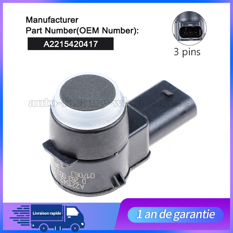 4X PDC Capteur de stationnement A2215420417 Pour W204 W164 W211 n