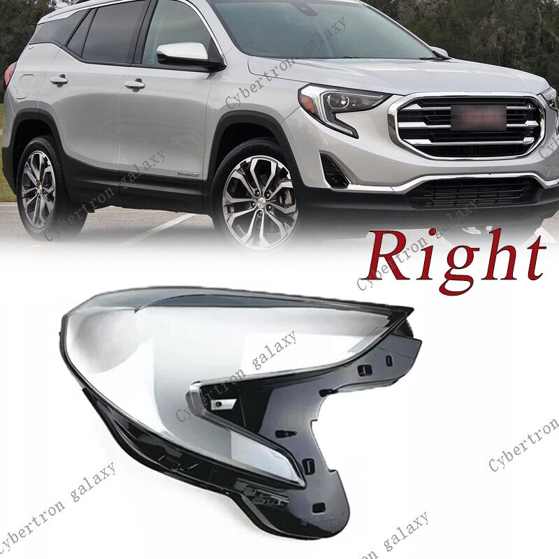 Replacement headlight cover for right-side headlights on 2018-2021 GMI Terrain vehicles