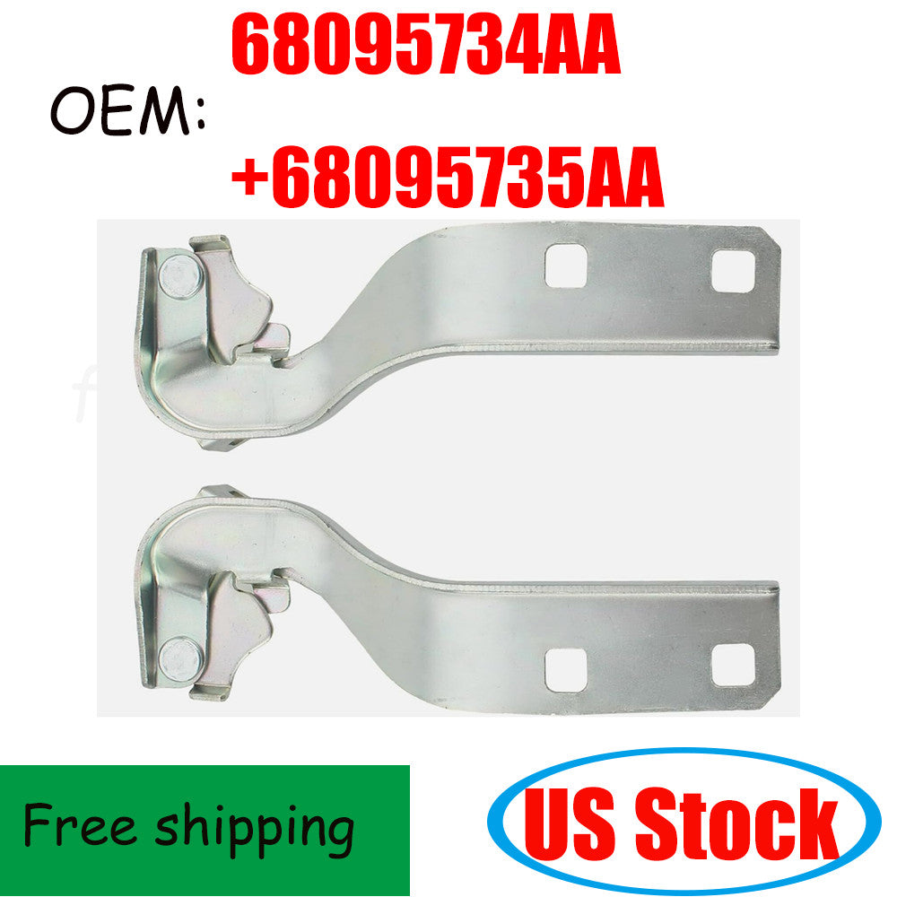 Hood Hinges Set of 2 Driver & Passenger Side Left Right for ProMaster 2500 Pair n