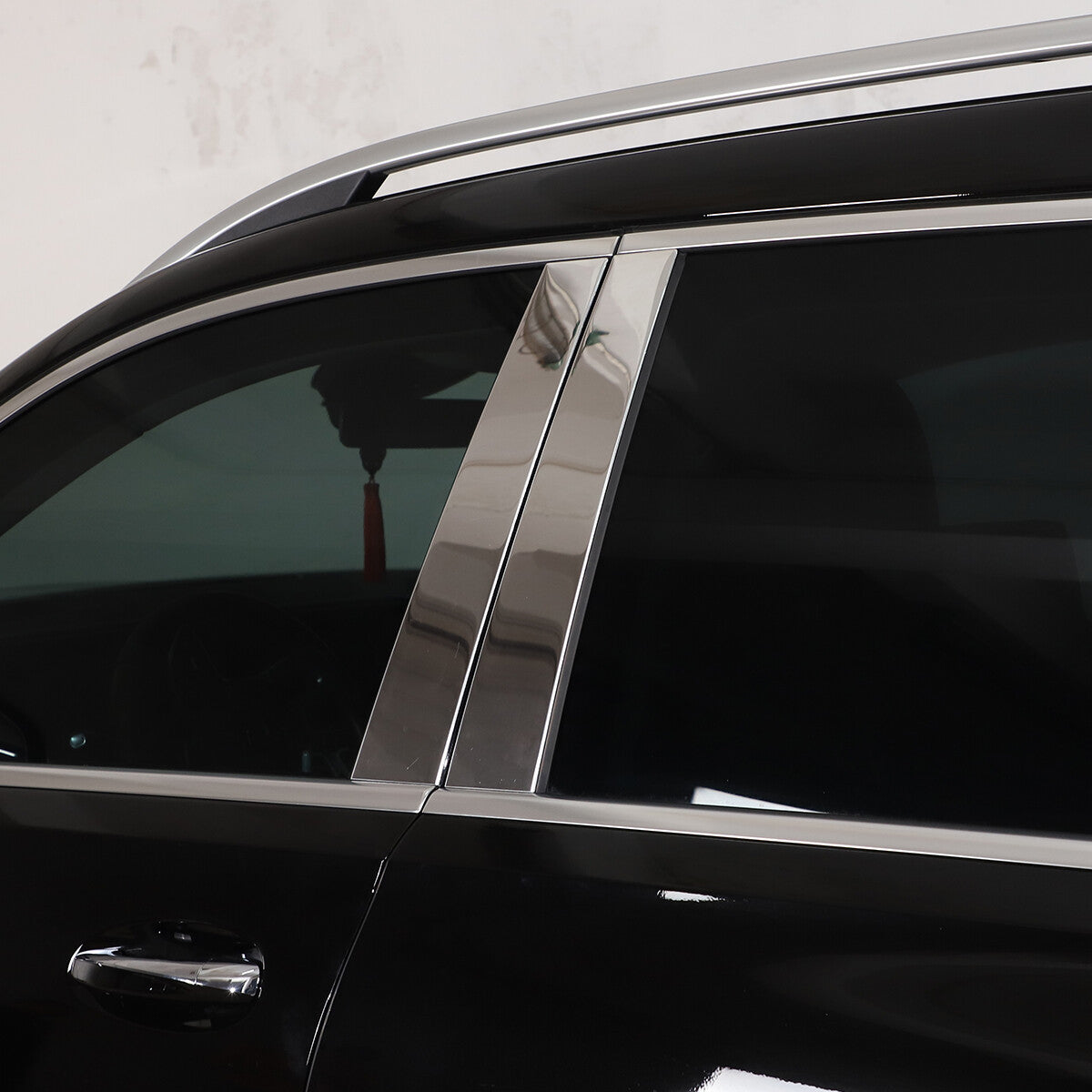 Alloy door center window pillar trim for GLE GLS-Class W167 X167 20-22- n