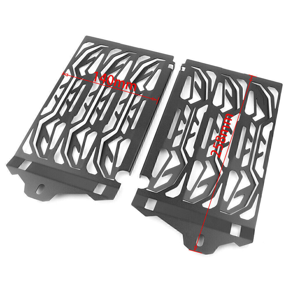 Radiator Water Cooler Grille Guard Protector Fit for BMW R1200GS LC 2013-2020 Black
