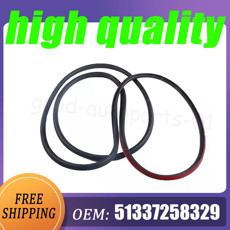 1 piece (51337258329) Front door weatherstripping gasket suitable for BMW F30, F30N, F31