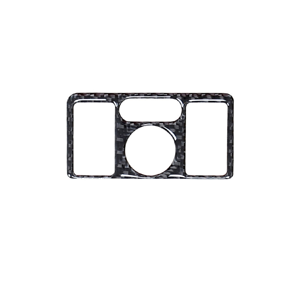 Suitable for Corolla 2014-2018 black titanium console side ventilation vent trim- v