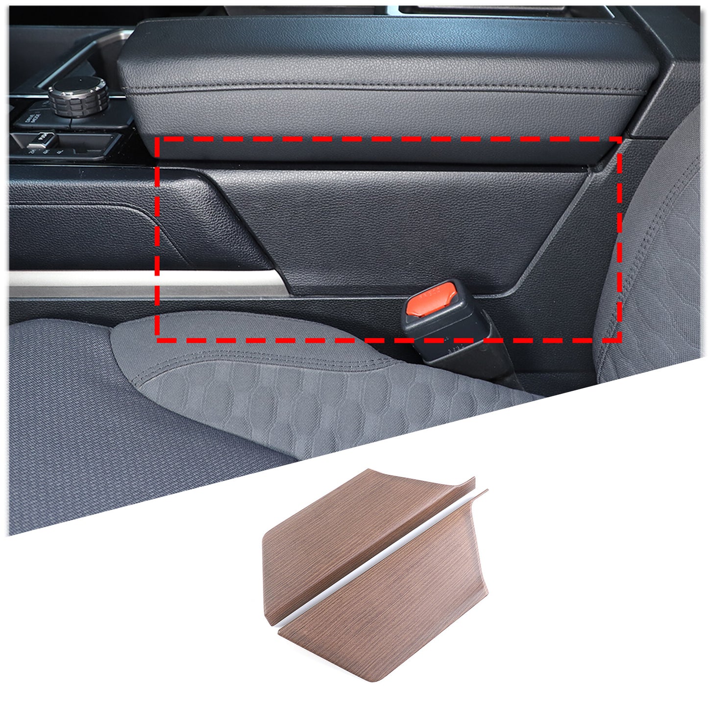 2-Pack Matte Black Side Fender Vents Exterior Frame for Corvette C7 2014-2019- v