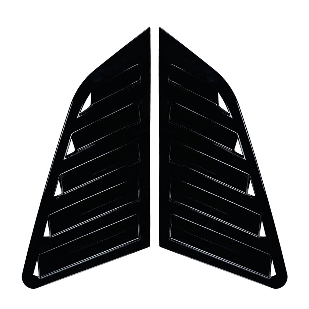 Rear Window Louvers Shutters Cover for Audi A3 S3 8Y Hatchback 2021-2024 2pcs