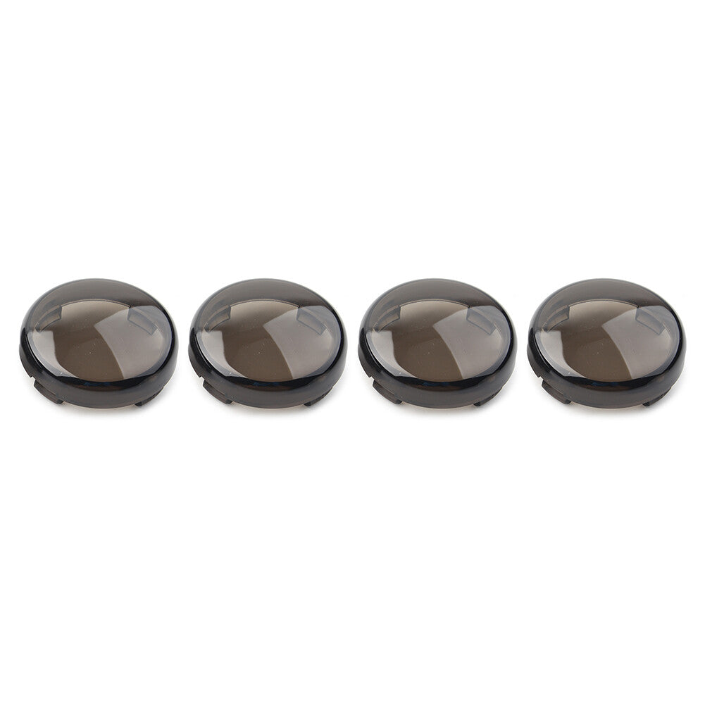 Turn Signal Lens Light Cover Guard for Harley Touring Softail Dyna Tan 4pcs Q