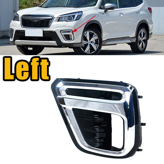 Left for Subaru Forester 2019 2020 2021 Front Bumper Fog Light Covers Driver v