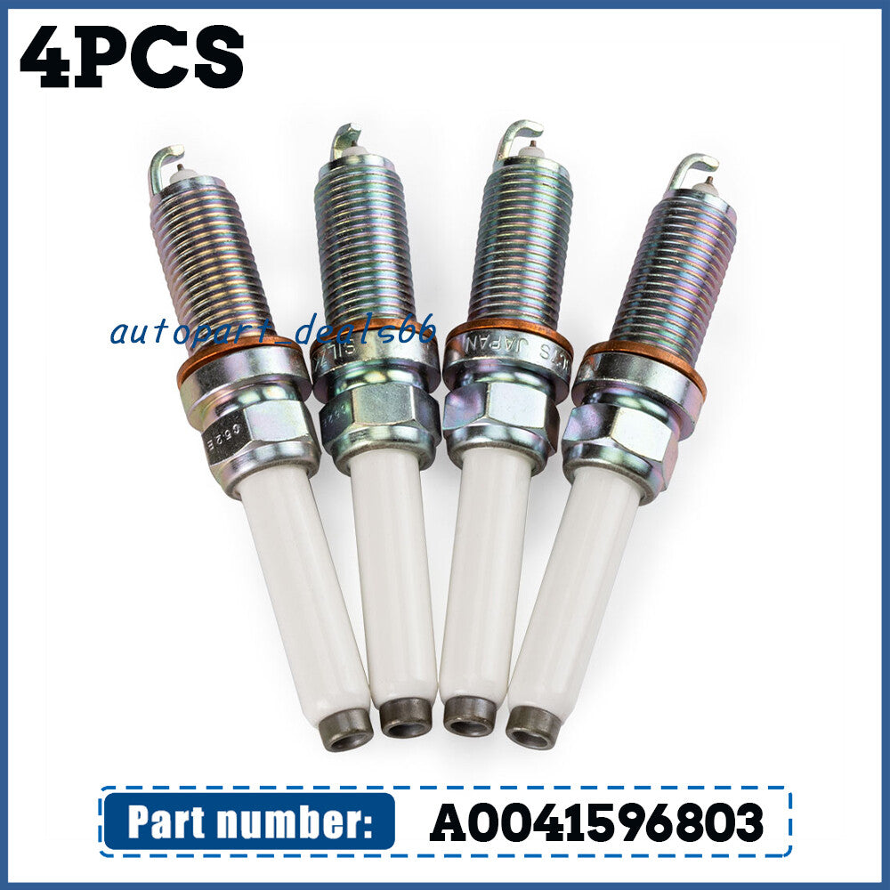 Set of 4 Spark Plugs for Mercedes-Benz CLA45 AMG GLA45 AMG S450 E450 A2701590600 Q