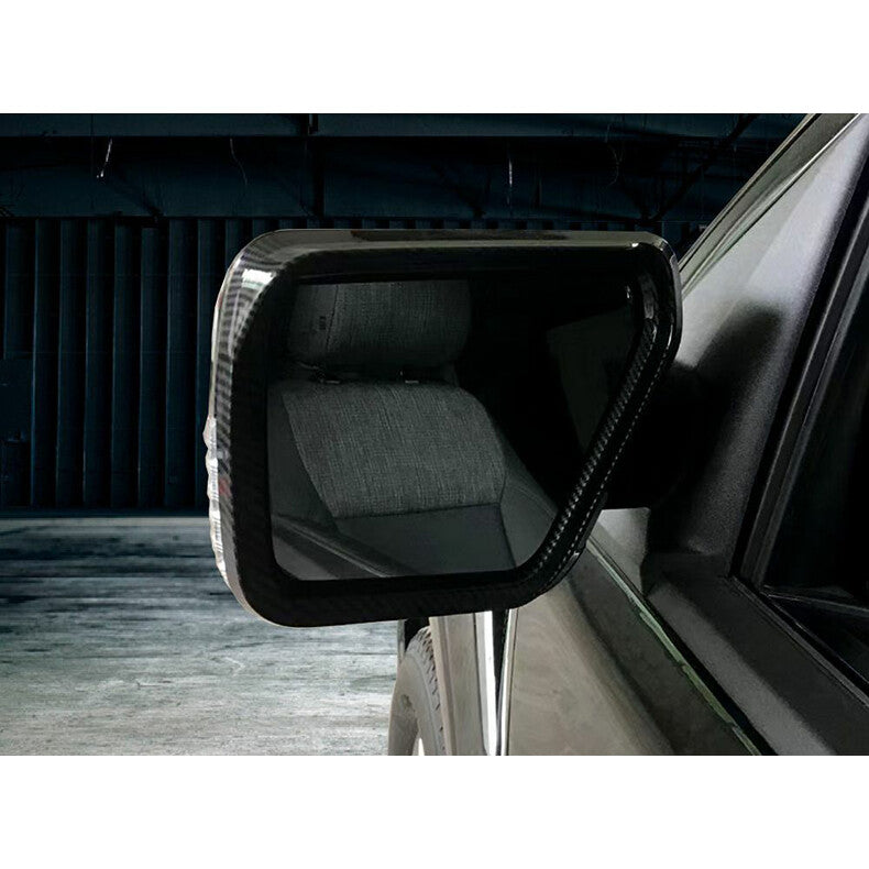 for Ford F-150 2021-2023 Carbon fiber Rearview Mirror Rain Guard Eyebrow cover
