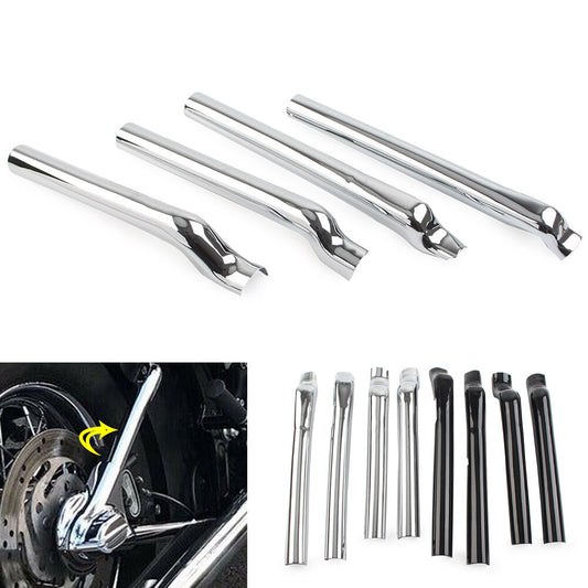 Rear Swingarm Tube Covers for Harley Heritage Softail Classic FLSTC