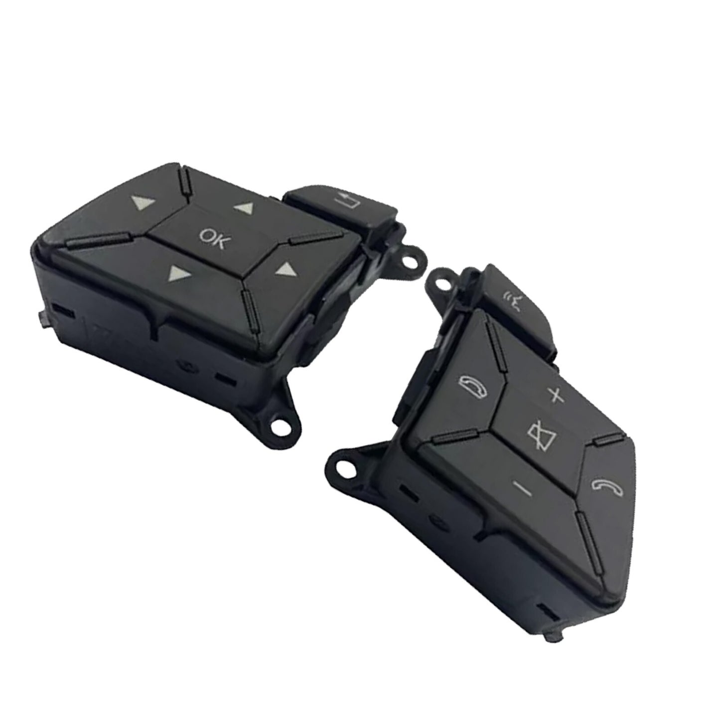 2Pcs Car Steering Wheel Control Switch Button for Benz W204 X204 W212 2185400162