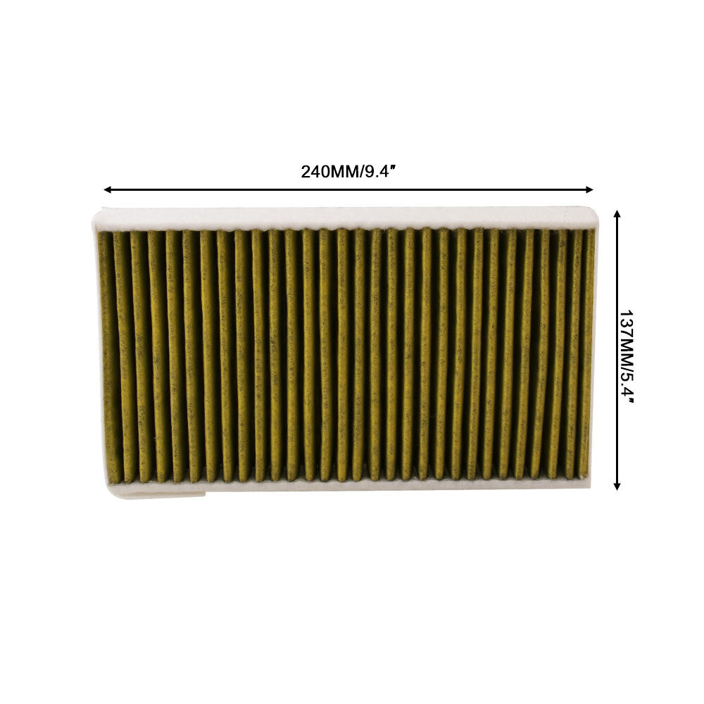 Cabin Air Filter Set (2) for Tesla for Model 3 Model Y (2017-2019) Activated Carbon Q