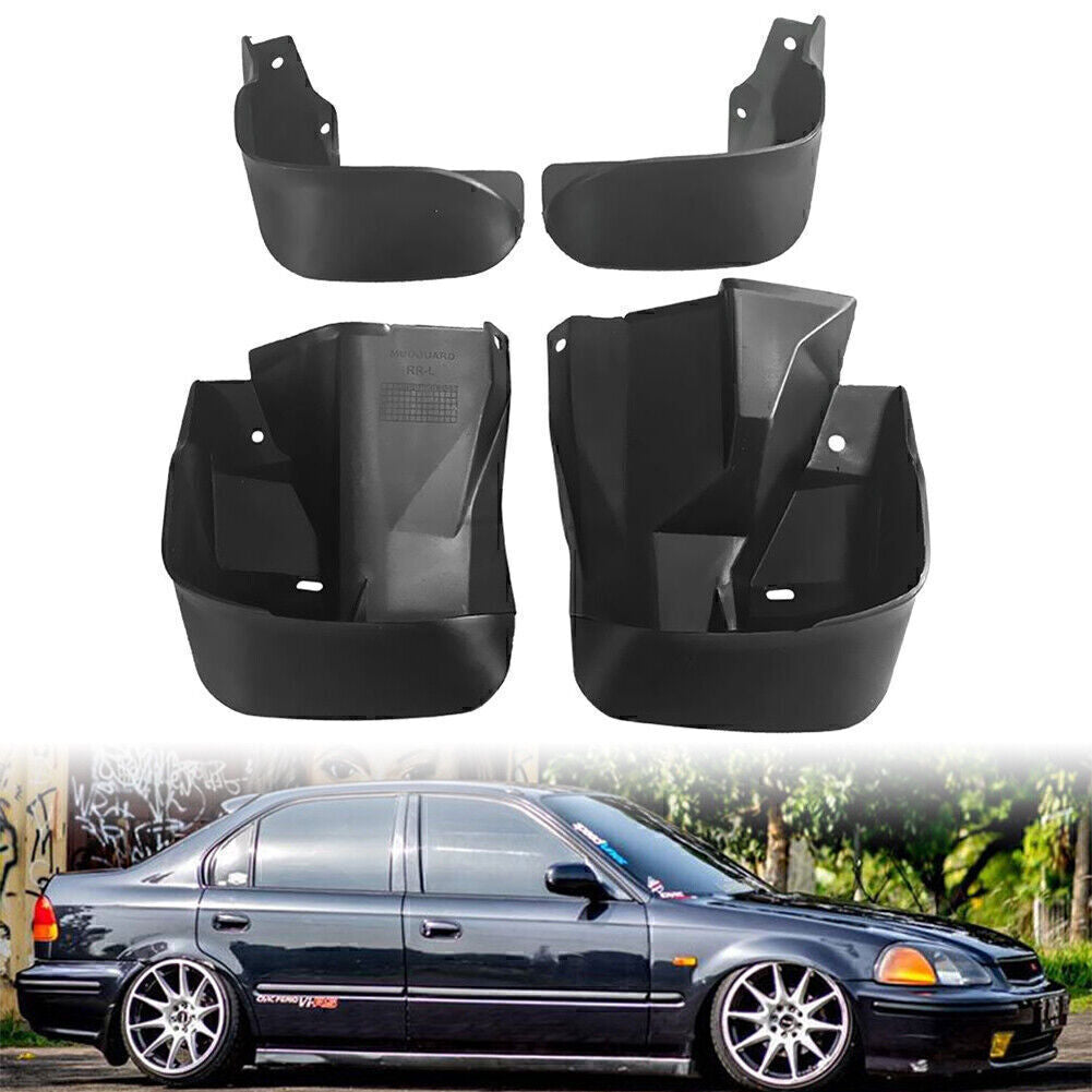 Splash Guards Kotfl¨¹gel Kotfl¨¹gel f¨¹r for Honda for Civic EK Coup¨¦ Limousine 1996-1998