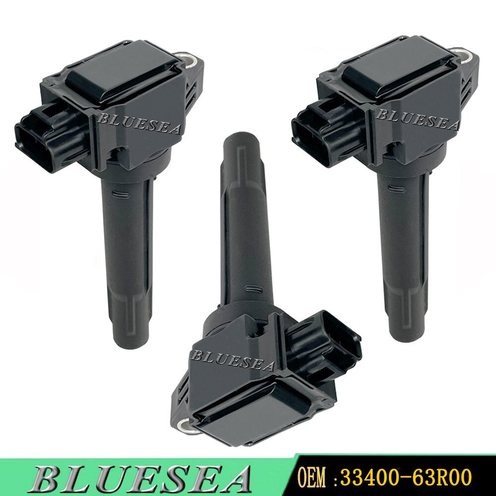 3pcs33400-63R00 ignition coil for Wagon R MH35S MH55S Spacia MK53S