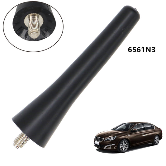 6561N3 Roof Short Antenna Mast for Peugeot 206 207 307 408 for Citroen C2 C3 C4 C5 Q