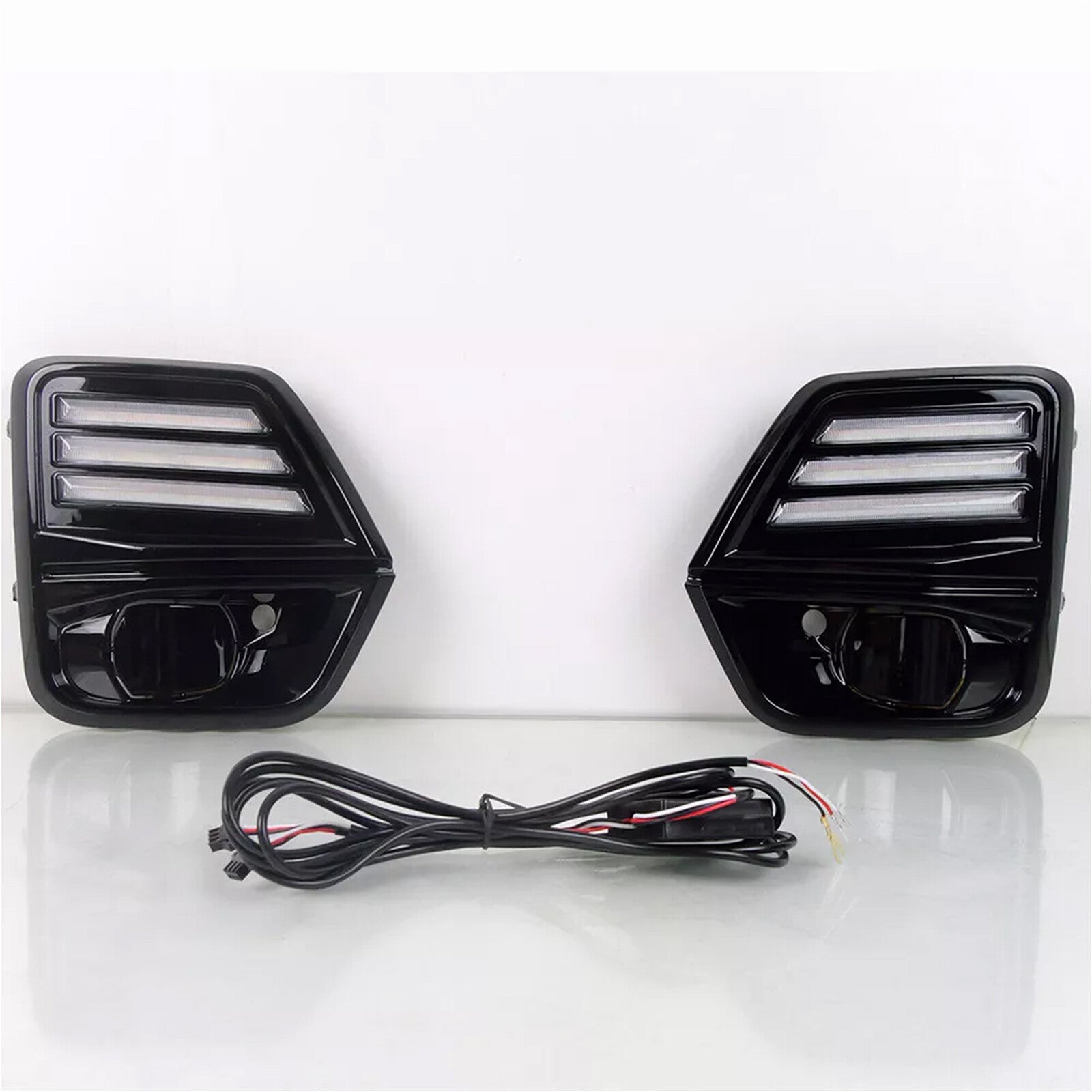 2X LED fog lights, daytime running lights, and turn signals are compatible with for Chevrolet Colorado 23-24.
