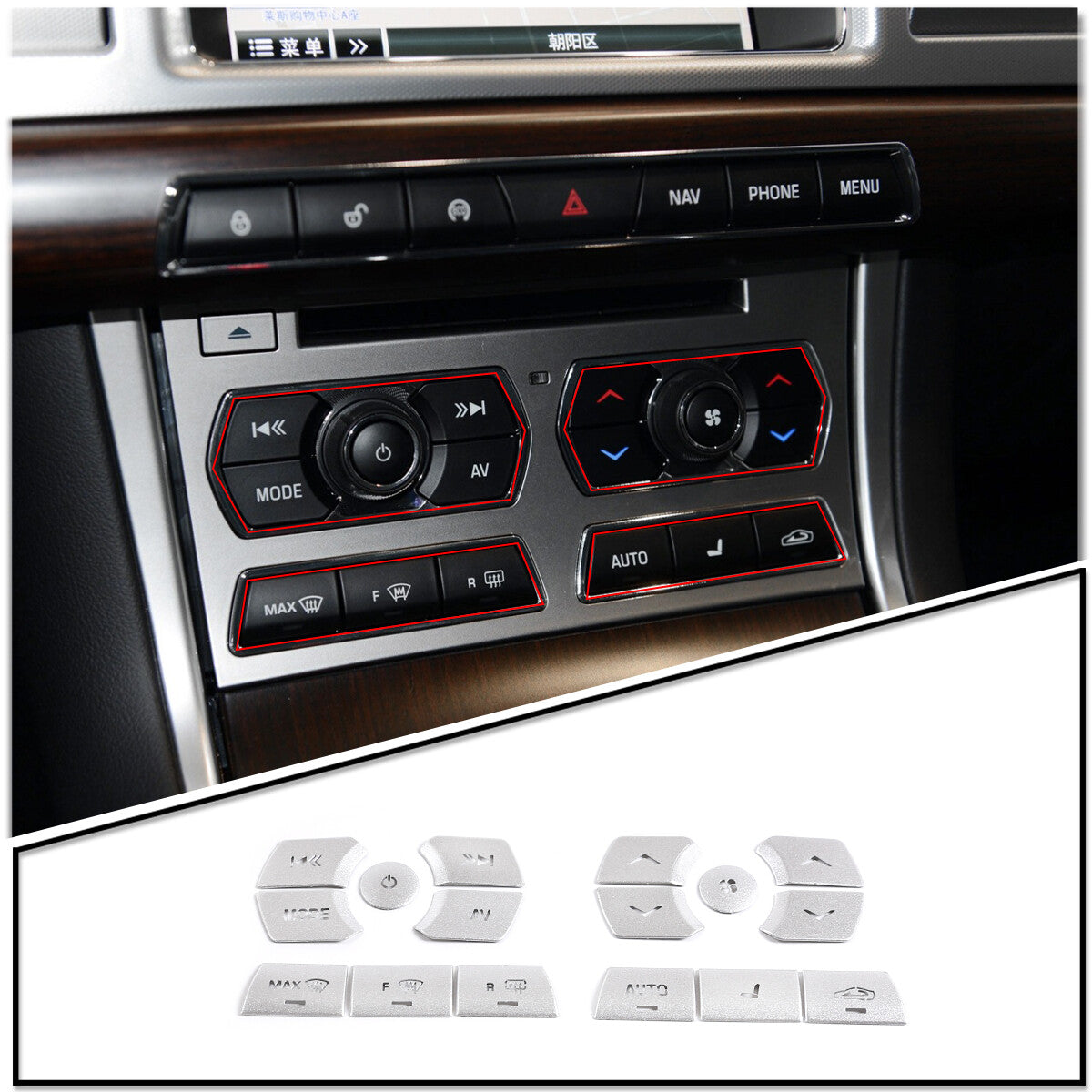 For 18 19 20 21 22 23 for Subaru Crosstrek Glossy Black Side Door Handle Cover Trim- v