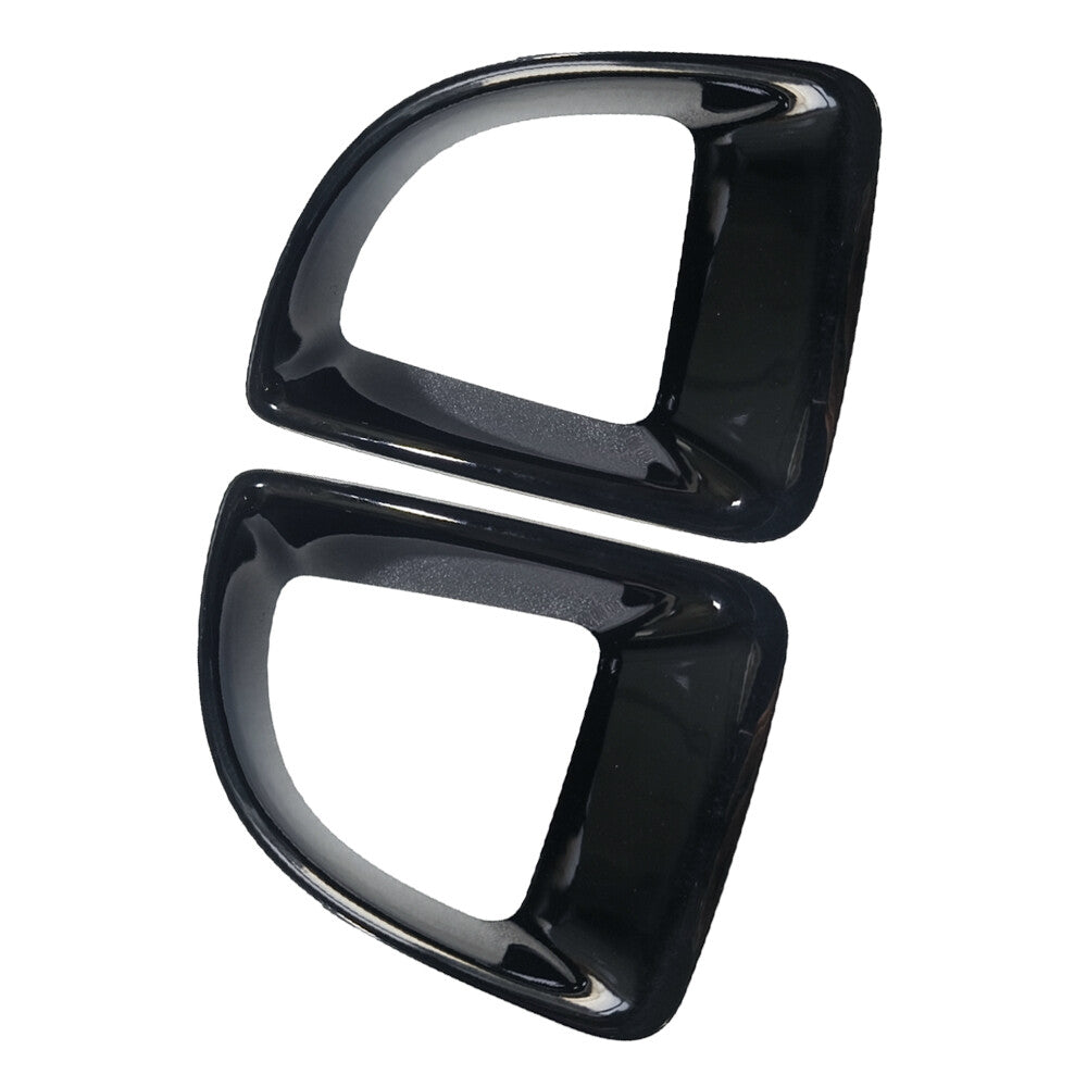 Pair Front Air Duct Frame Black For Clubman R55 R56 R57 2010-2012 Left+Right