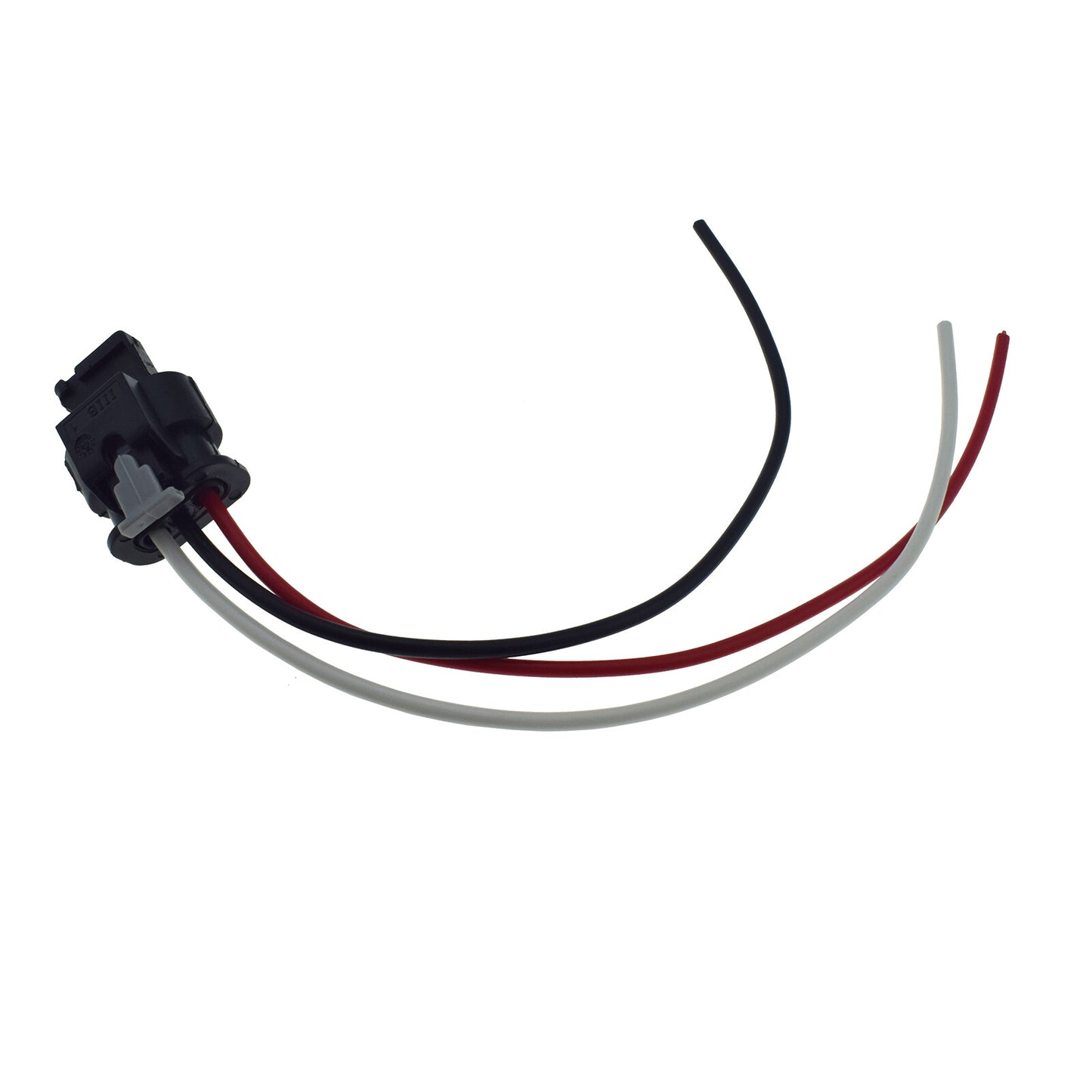 3-pin parking sensor connector with braid 4F0973703, suitable for Golf , for Jetta , for Tiguan , for Audi , and for Volvo . n