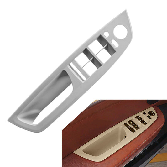 1x Front Inner Door Panel Handle Pull Trim Cover for BMW X5 E70 X6 E71 E72 LHD