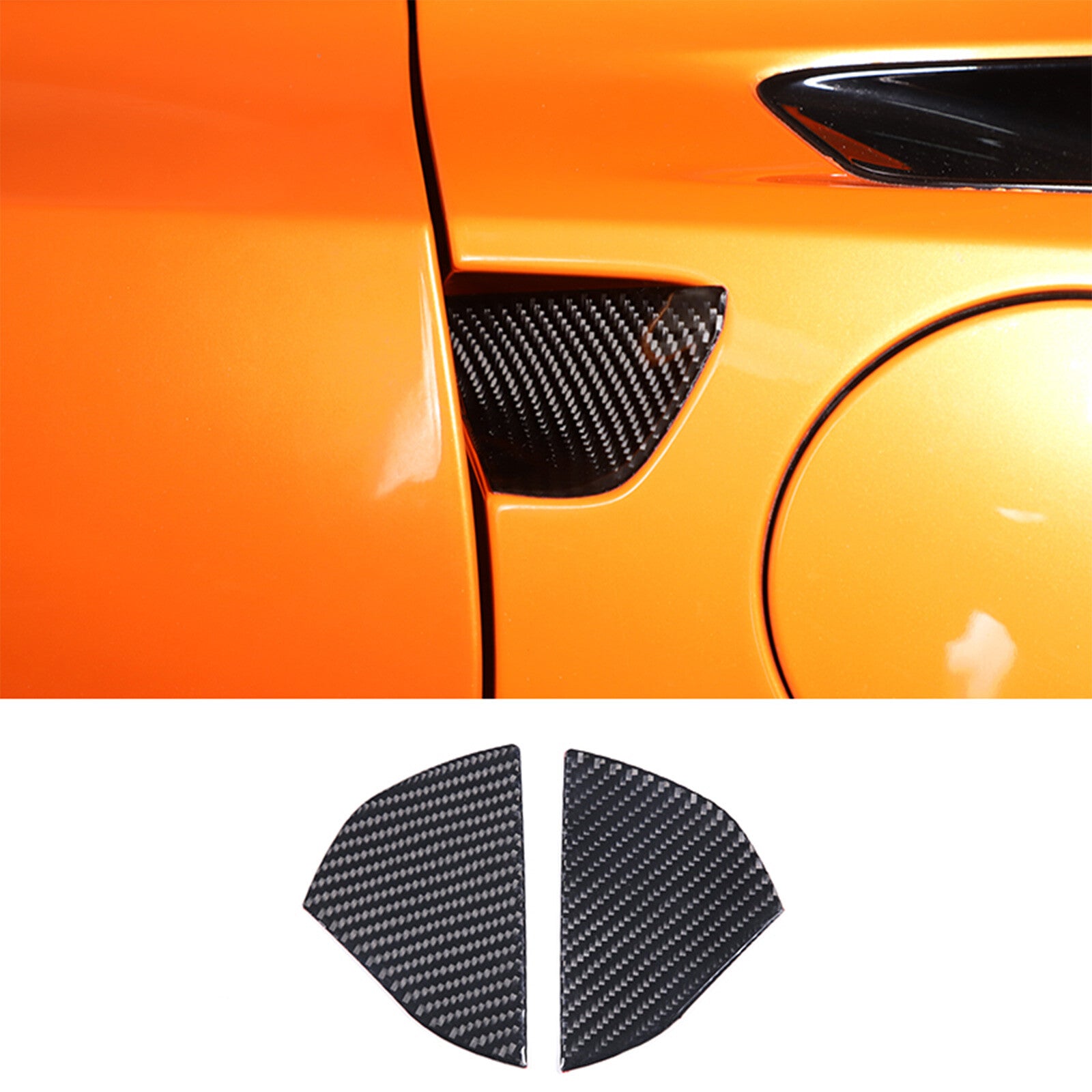 Pine wood center console trim slats for Mercedes-Benz C-Class W204 (2010-13)