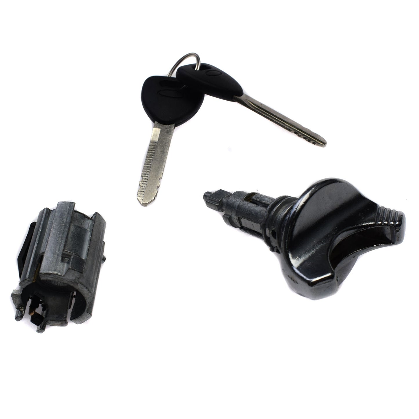 Ignition lock cylinder with key for Ranger Bronco E-150 E-250 E-350 Econoline- v