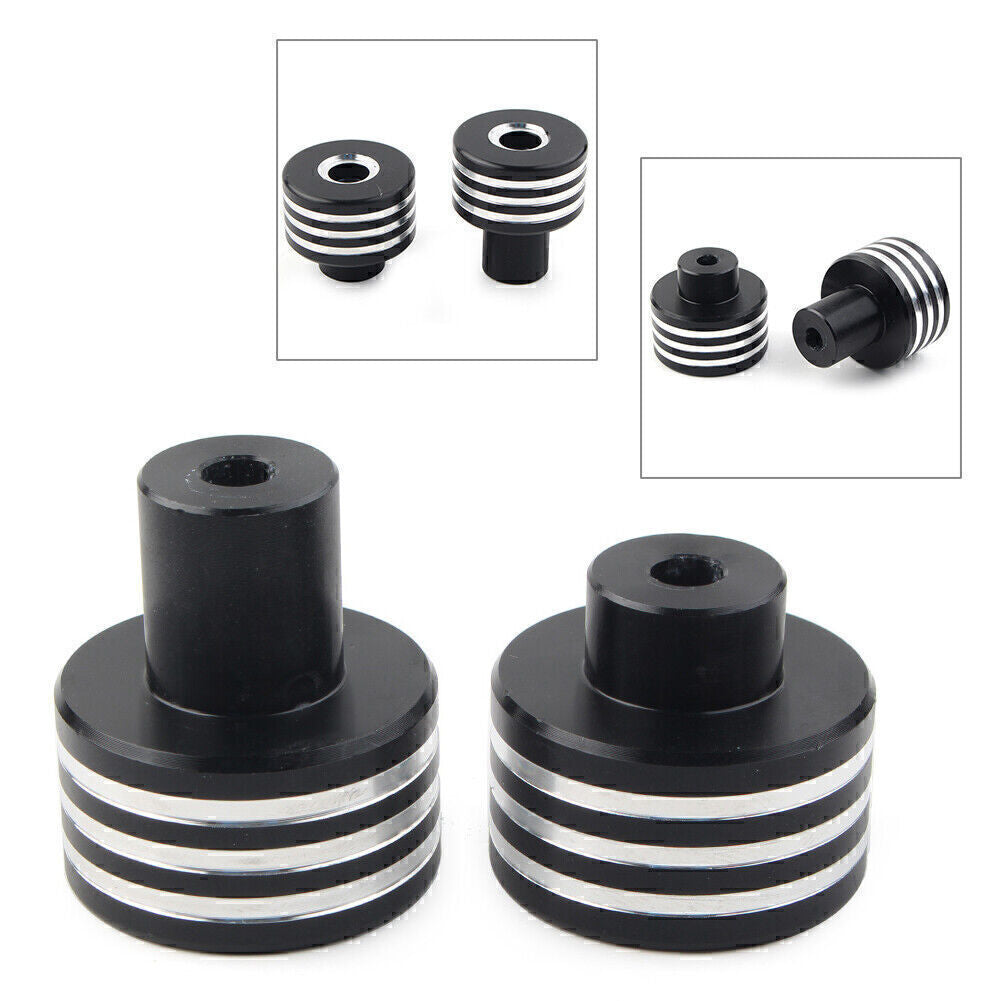 for Honda REBEL 500 CMX500 300 CMX300 2017-2019 Black&Silver Handle Bar End Plug Q
