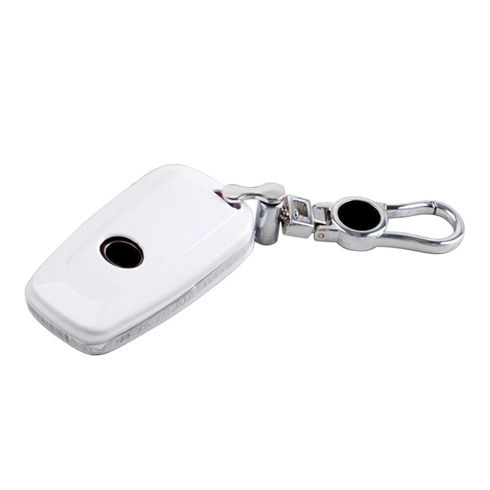 Car Remote Key Fob Case for Toyota for Camry for Corolla C-HR CHR Prado RAV4 Prius White Q
