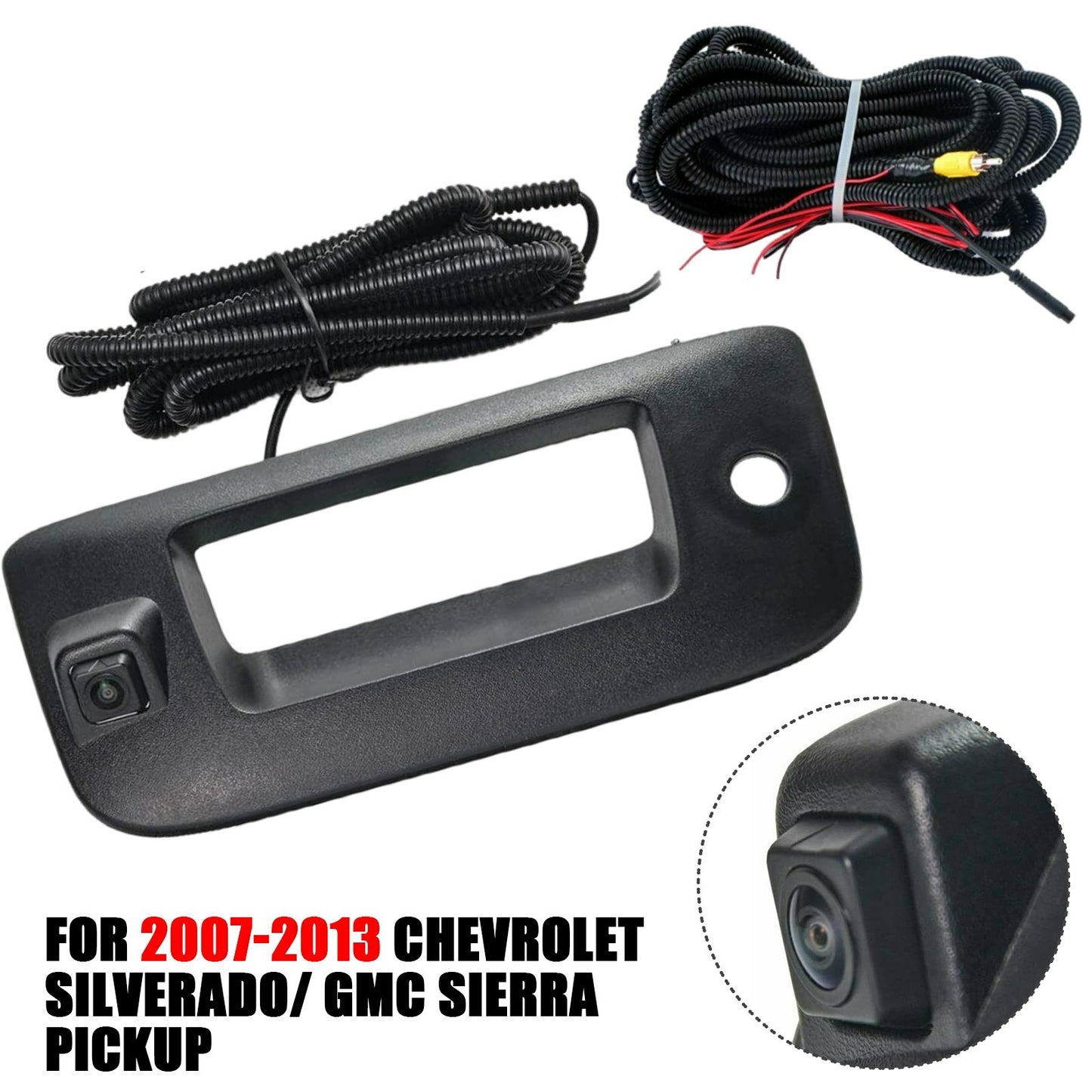 Brand new rearview backup camera for SILVERADO for SIERRA for GMC tailgate (2007-2013)