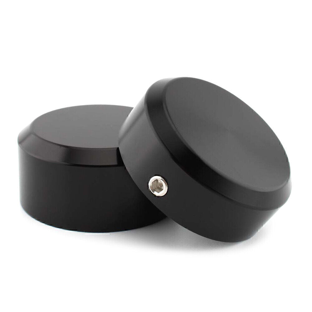 For Sportster S 1250 RH1250S 2021 Black Motorcycle Axle Nut Covers Flat Bolt Cap Q