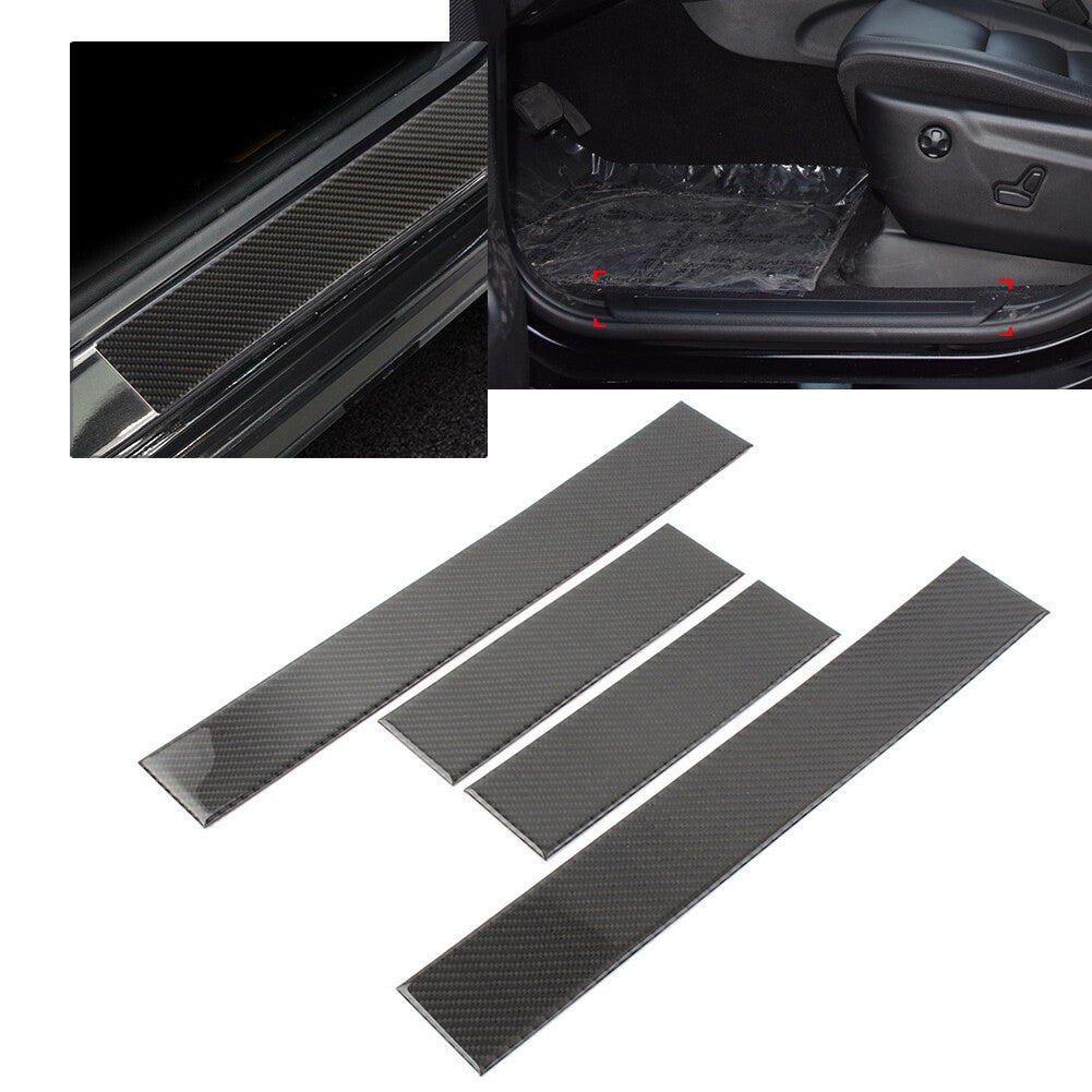 4 Pcs Door Sill Step Threshold Shield Protector Trim fit for Jeep Grand Cherokee