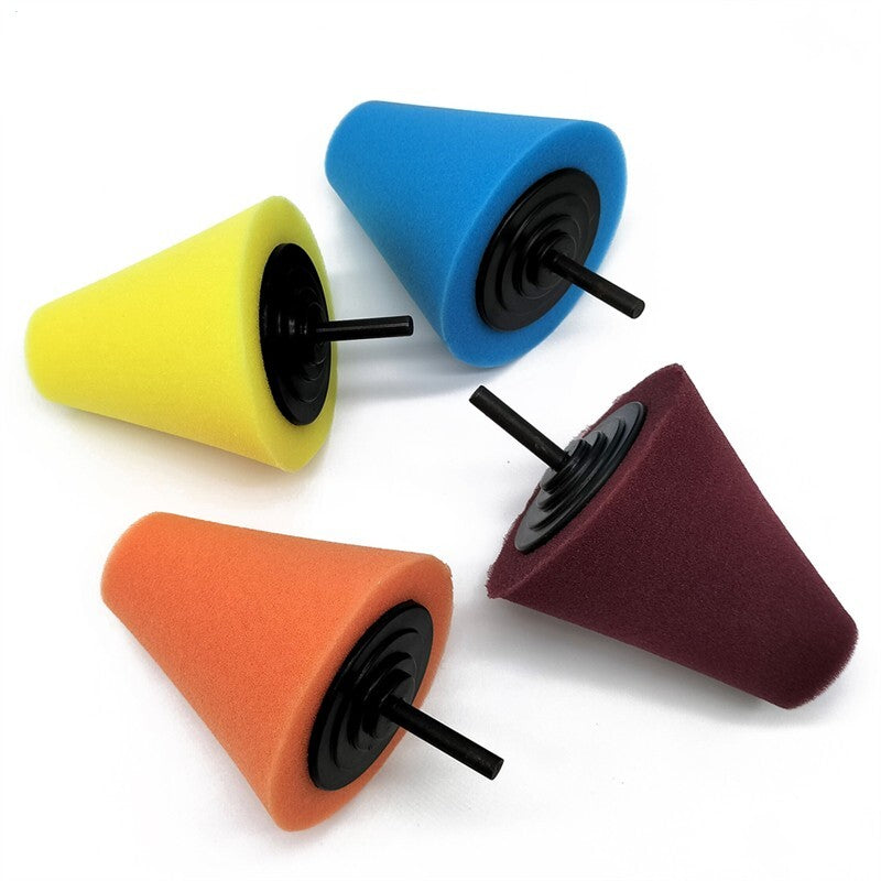 Car Buffer Polishing Kit for Drilling Sponge Balls in Car Wheel and Rim Care