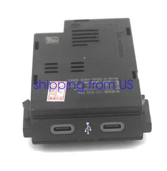 Front double Dual Usb Type-C Charger socket console for VW Id3 ID4 dozz ID6 v