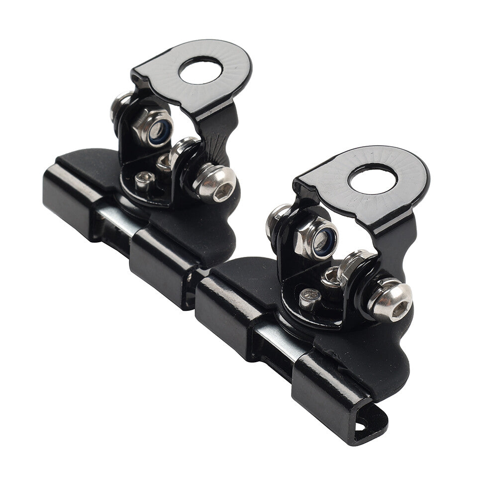 2pcs Universal Pillar Hood Work Light Bar Mount Clamp Bracket Holder Off Road