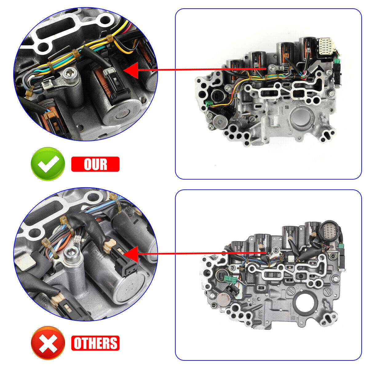 JF015E CVT Transmission Valve Body for Nissan Versa Sentra Note 2012-2016