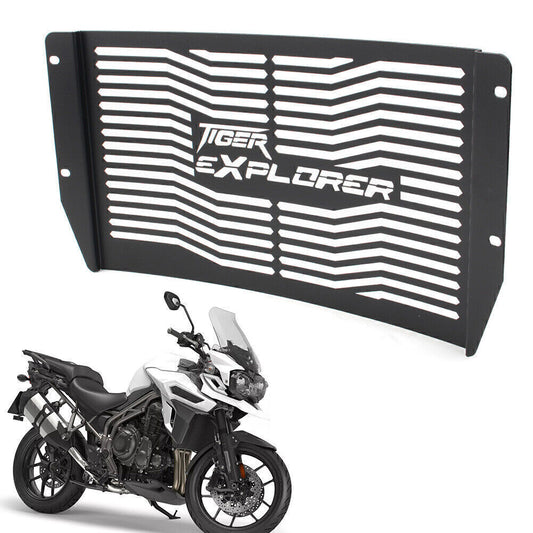 Radiator Guard Protector Grill Cover Fit for TIGER 1200 EXPLORER 2012-2017 Black