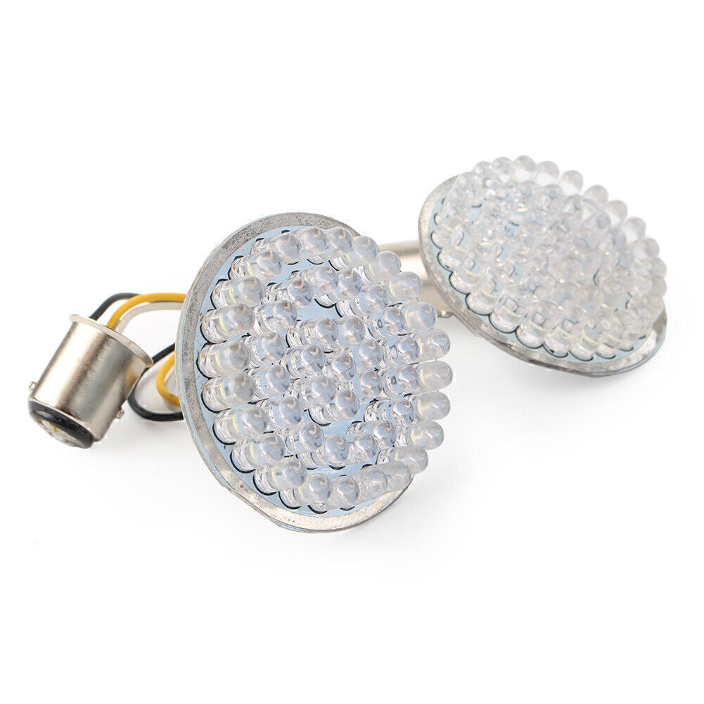 1157 48-LED Indicator Light Insert Bulb for Harley Sportster Touring 2014-2017 Q