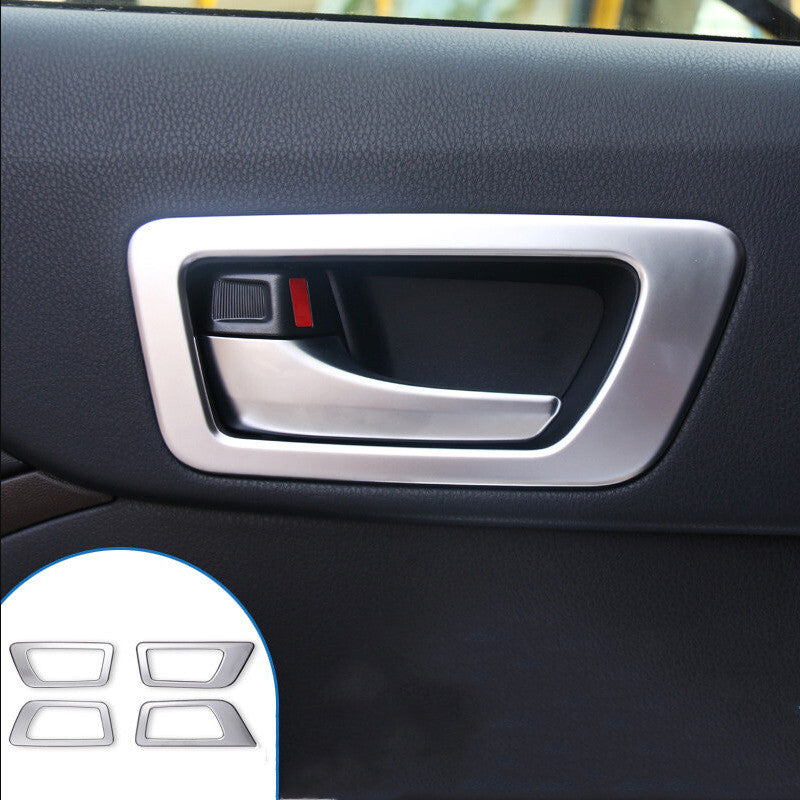 for Toyota Highlander 2017-2019 Silver Interior Door Handle Dish Cover Trim
