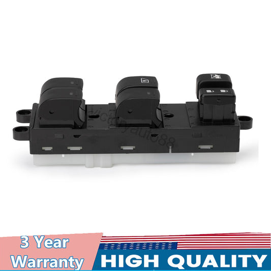 One-piece set of new Sentra 08-12 electric window master switch, model 25401-ZJ60A.