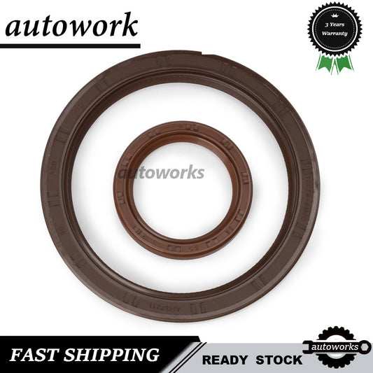 2pcs Engine Crankshaft Oil Seal Fit for Honda CR-V 1997-2000 91212PR3003