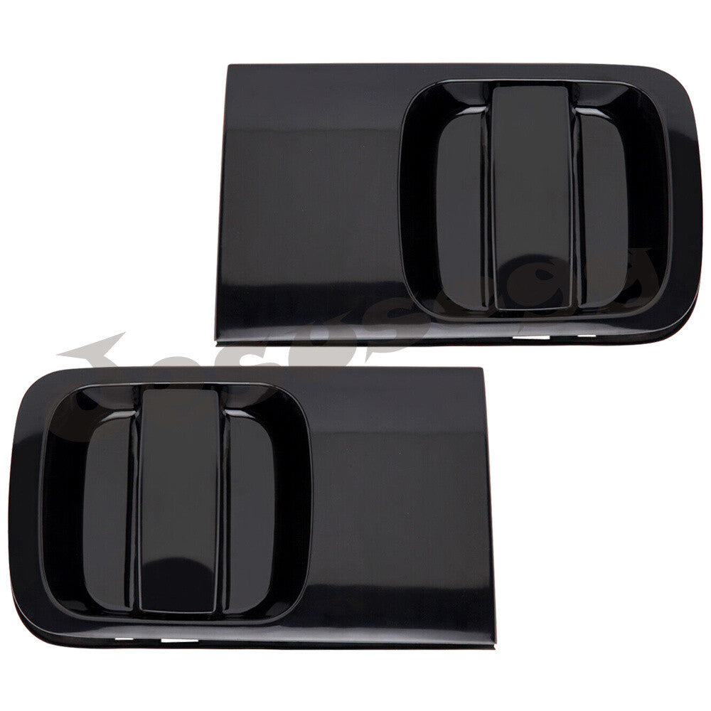 2pcs LeftRight For 07-18 for Hyundai H1 Grand Starex Outside Rear Door Handle Black
