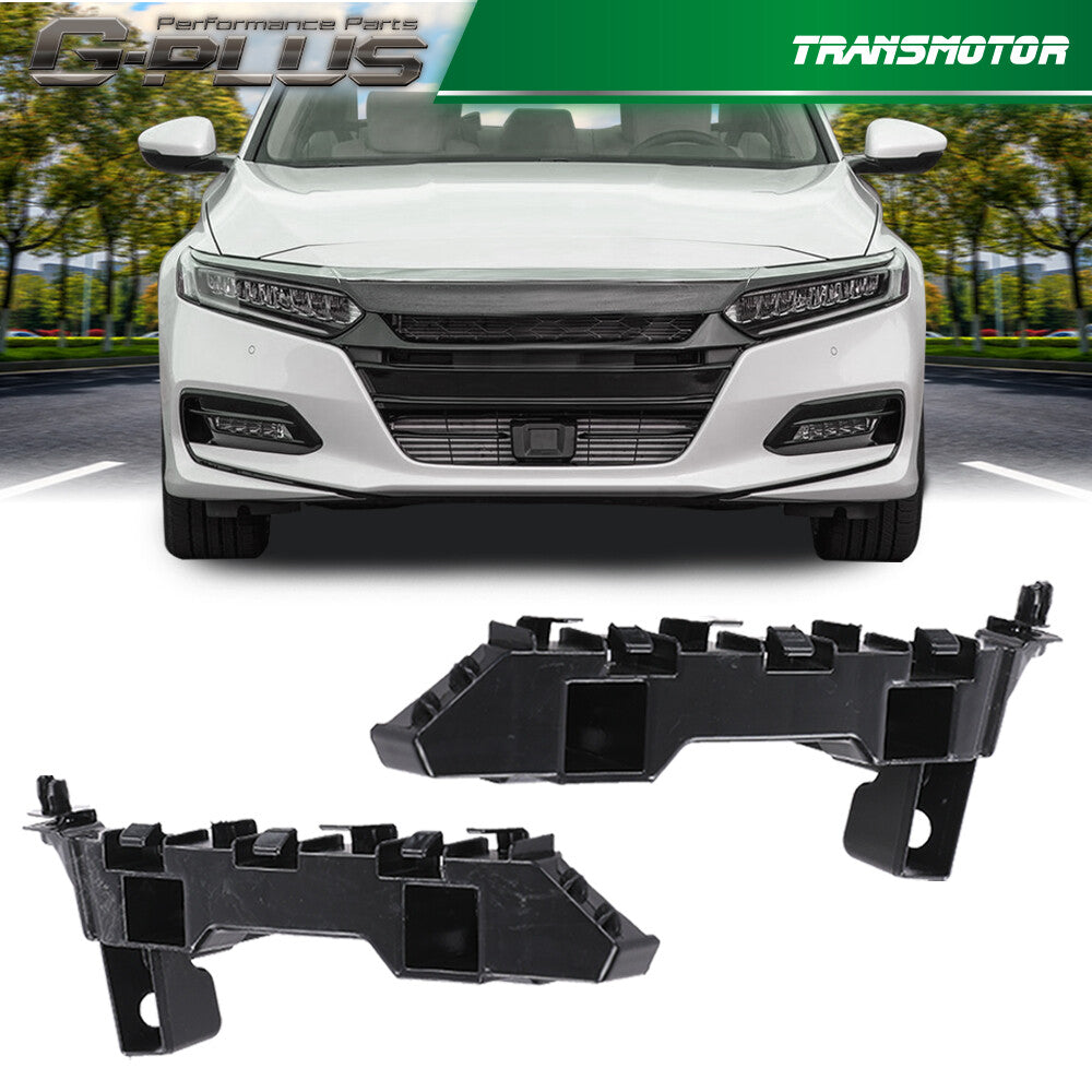 2-Piece LH Front Bumper Mount Support Bracket for 2018 for Honda Accord - Right Handle