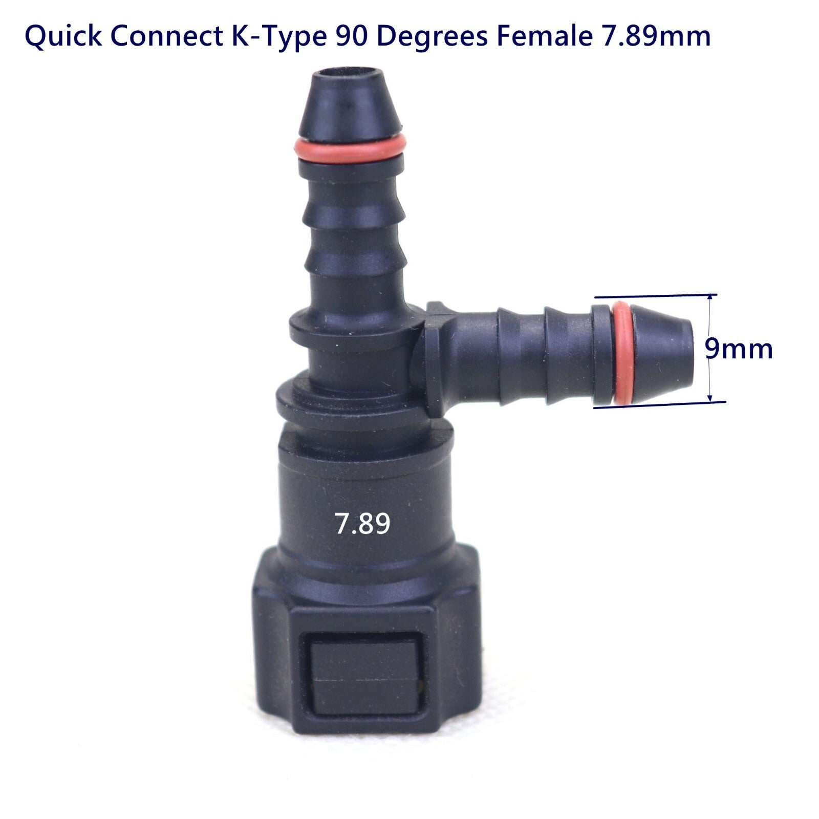 Nylon fuel line quick-connect release hose disconnect hose 7.89 mm SAE 1/4 6 mm